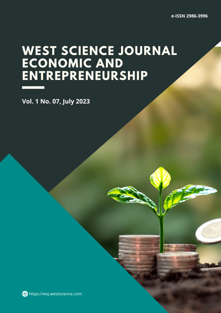					View Vol. 1 No. 07 (2023): West Science Journal Economic and Entrepreneurship
				